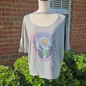 Phil Love Keyhole Neck Top Size M